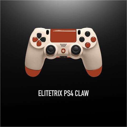 ELITETRIX PS4 Claw-Retro Red