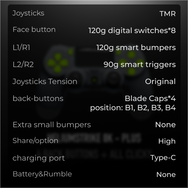 Elitetrix HeliumStrile 8K fps plus｜4 back buttons + All clicky｜Ship in 72h
