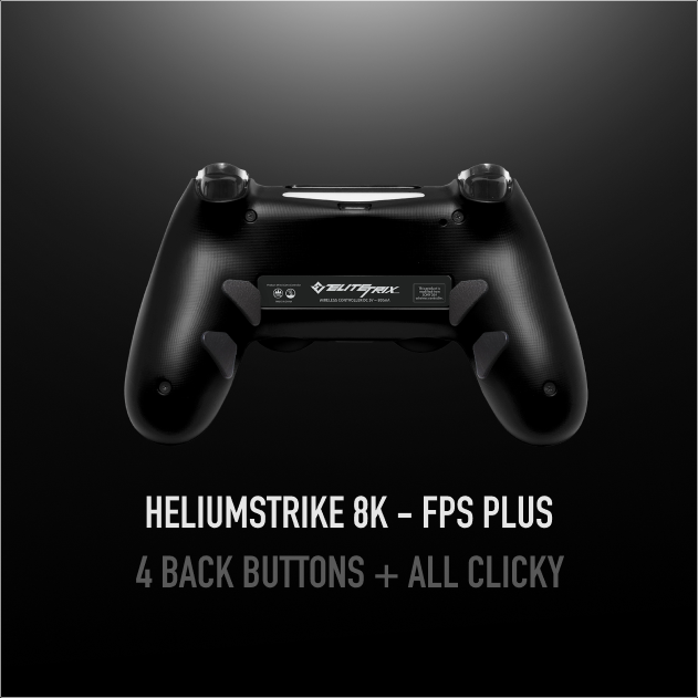 Elitetrix HeliumStrile 8K fps plus｜4 back buttons + All clicky｜Ship in 72h